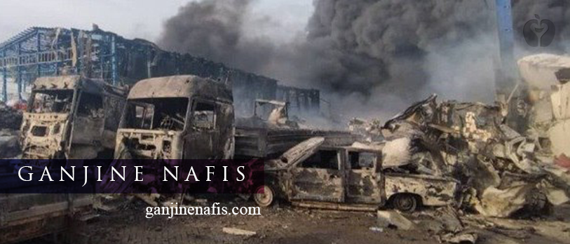 آتش در بندر شهید رجایی مهار شد